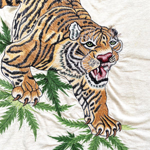 Maharishi Tiger Embroidered Tee - Medium / Large