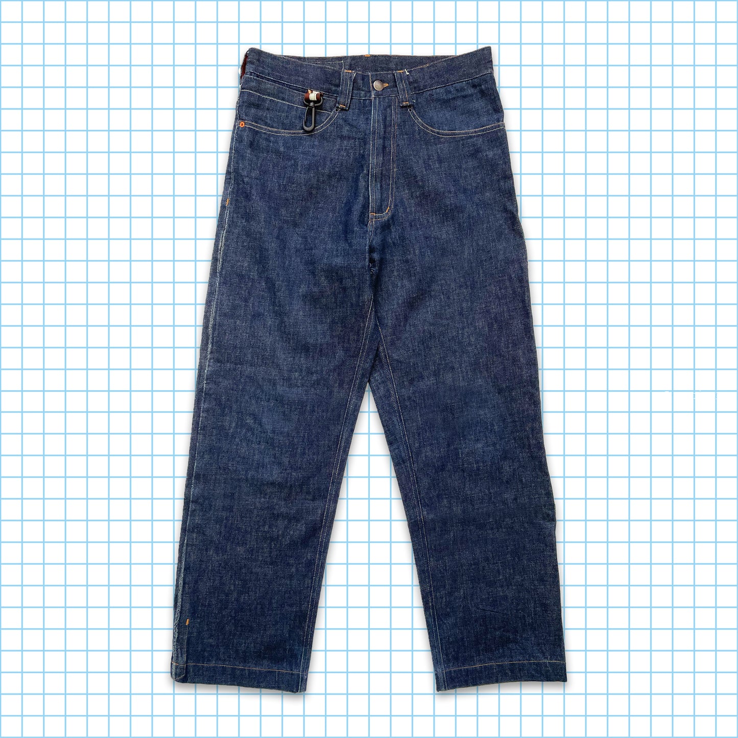 Vintage Maharishi Tonal Dragon Embroidered Selvedge Denim - 32" Waist
