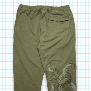 Maharishi Khaki Green Tonal Embroidered Sweatpants - 34” - 38” Waist