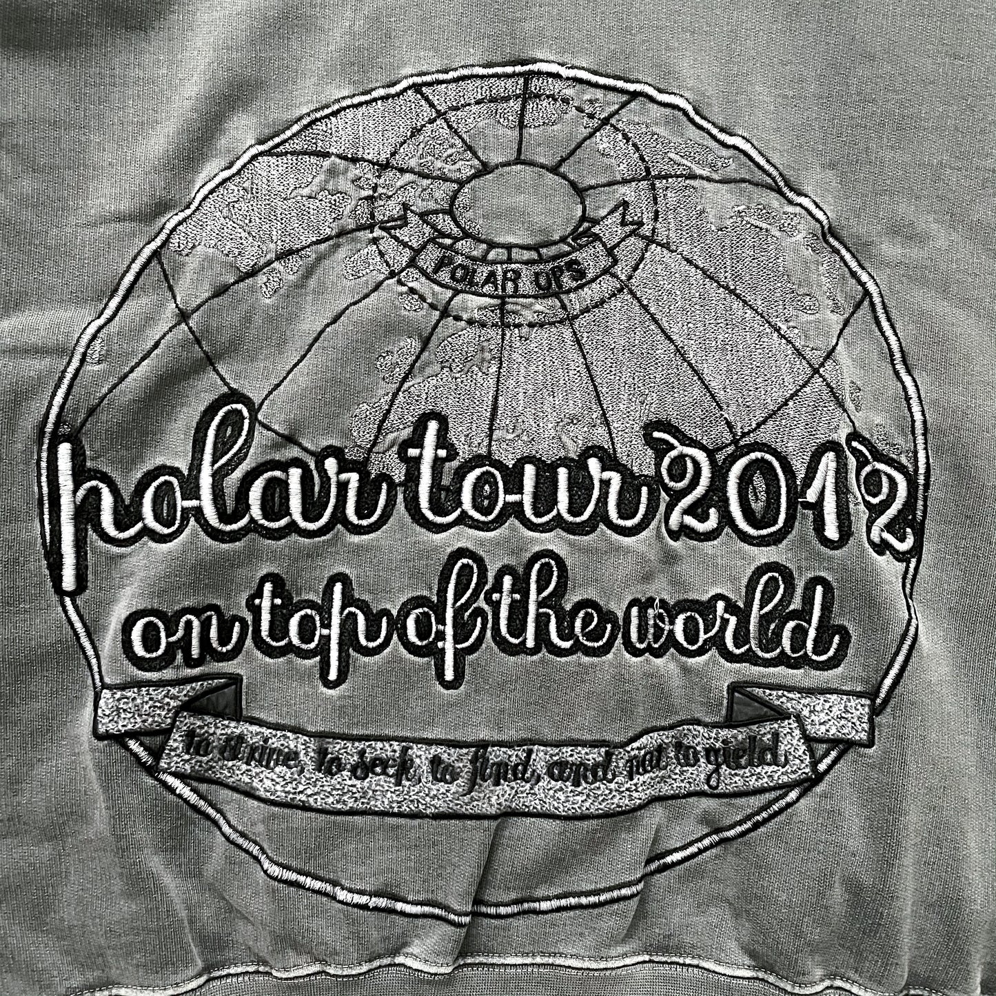 Maharishi Heavily Embroidered Polar Tour Hoodie AW12’ - Extra Large