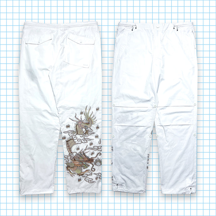 Maharishi Pearl Dragon Snopants brodés blancs SS21' - 32