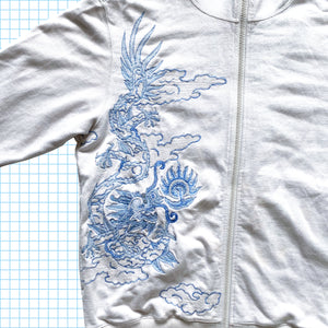 Maharishi Sky Dragon Embroidered Hoodie - Extra Large