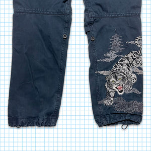 vintage Maharishi White Tiger Snopants - Taille 26 » / 28 »