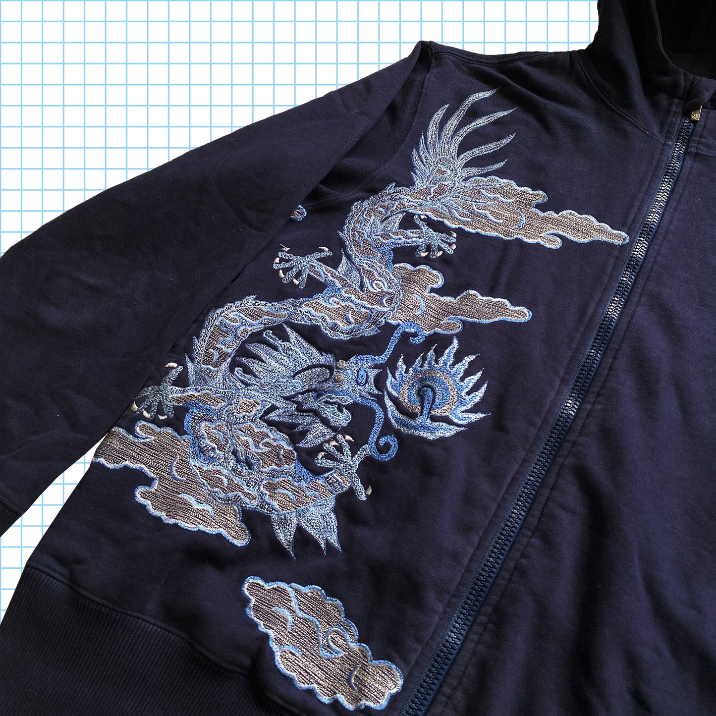 Maharishi Sky Dragon Sweat à capuche zippé