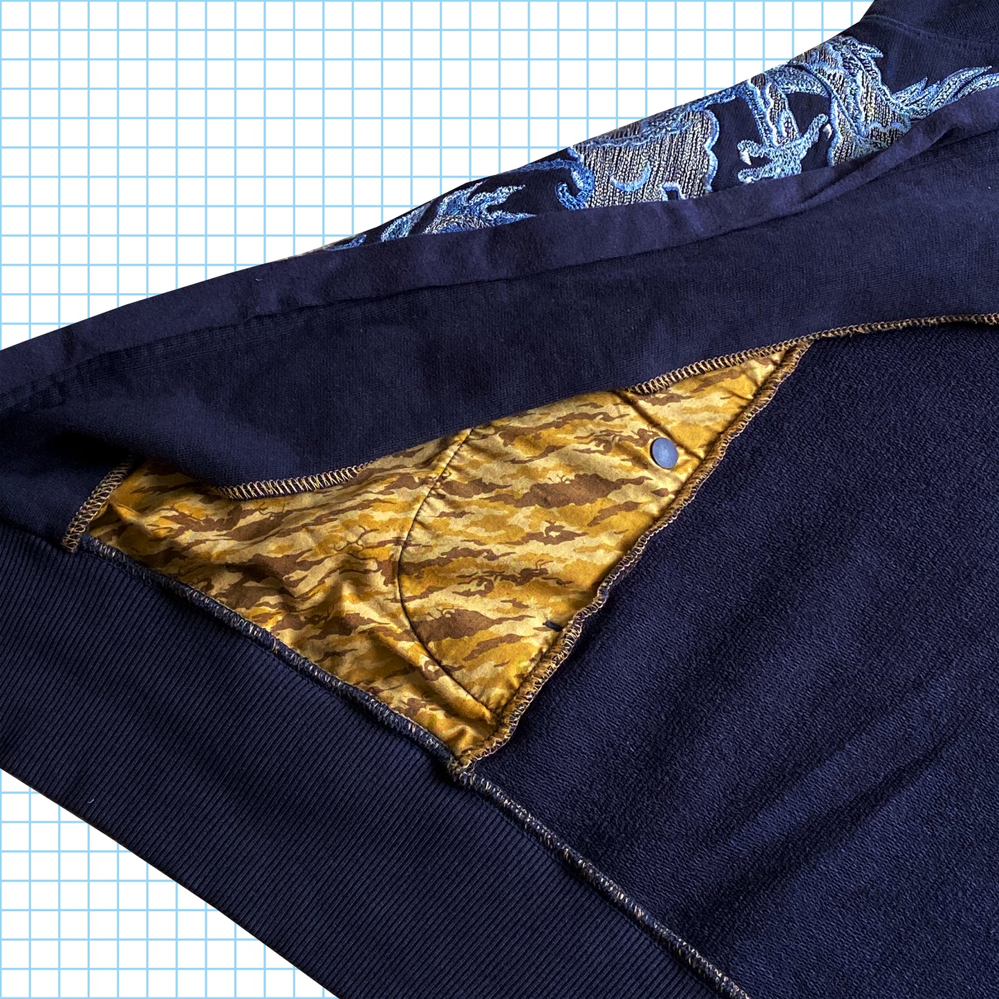 Maharishi Sky Dragon Sweat à capuche zippé