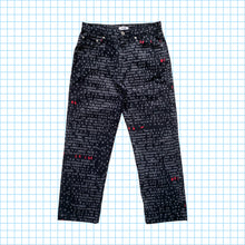 Load image into Gallery viewer, Moschino Black ‘Typewriter’ Jeans