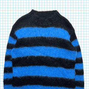 Neighbourhood Striped Brushed Wool Sweater AW04' - Small / Medium