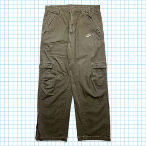 Nike Washed Grey/Brown Cargo Pant - 34" / 36" Waist