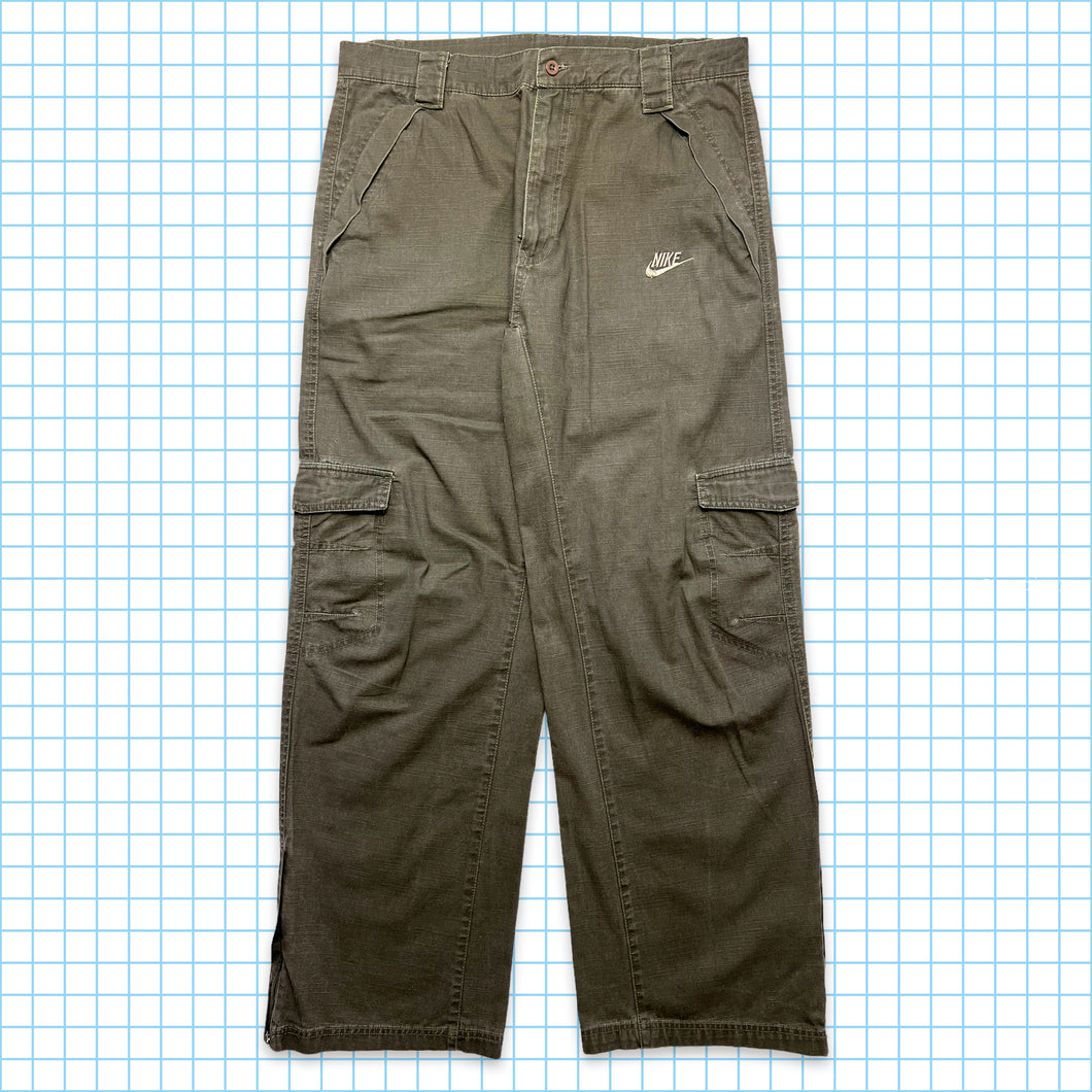 Nike Washed Grey/Brown Cargo Pant - 34