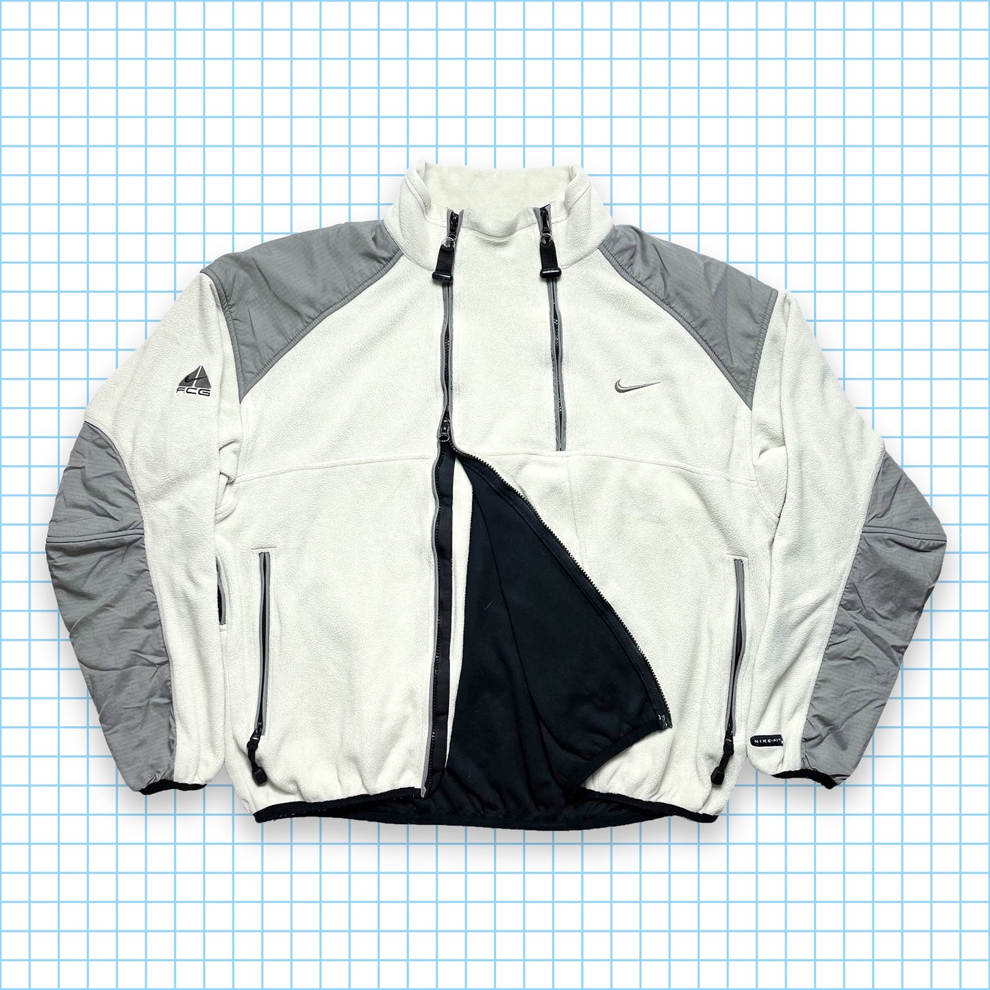 Nike ACG Polartec Double Zip Fleece Holiday 08' - Extra Large / Extra Extra Large