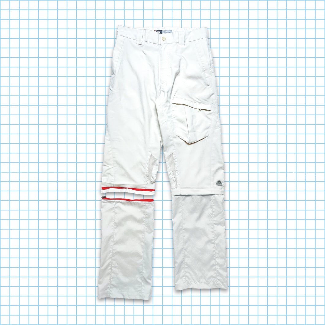 Pantalon cargo convertible Nike ACG Tactical Off White - 28