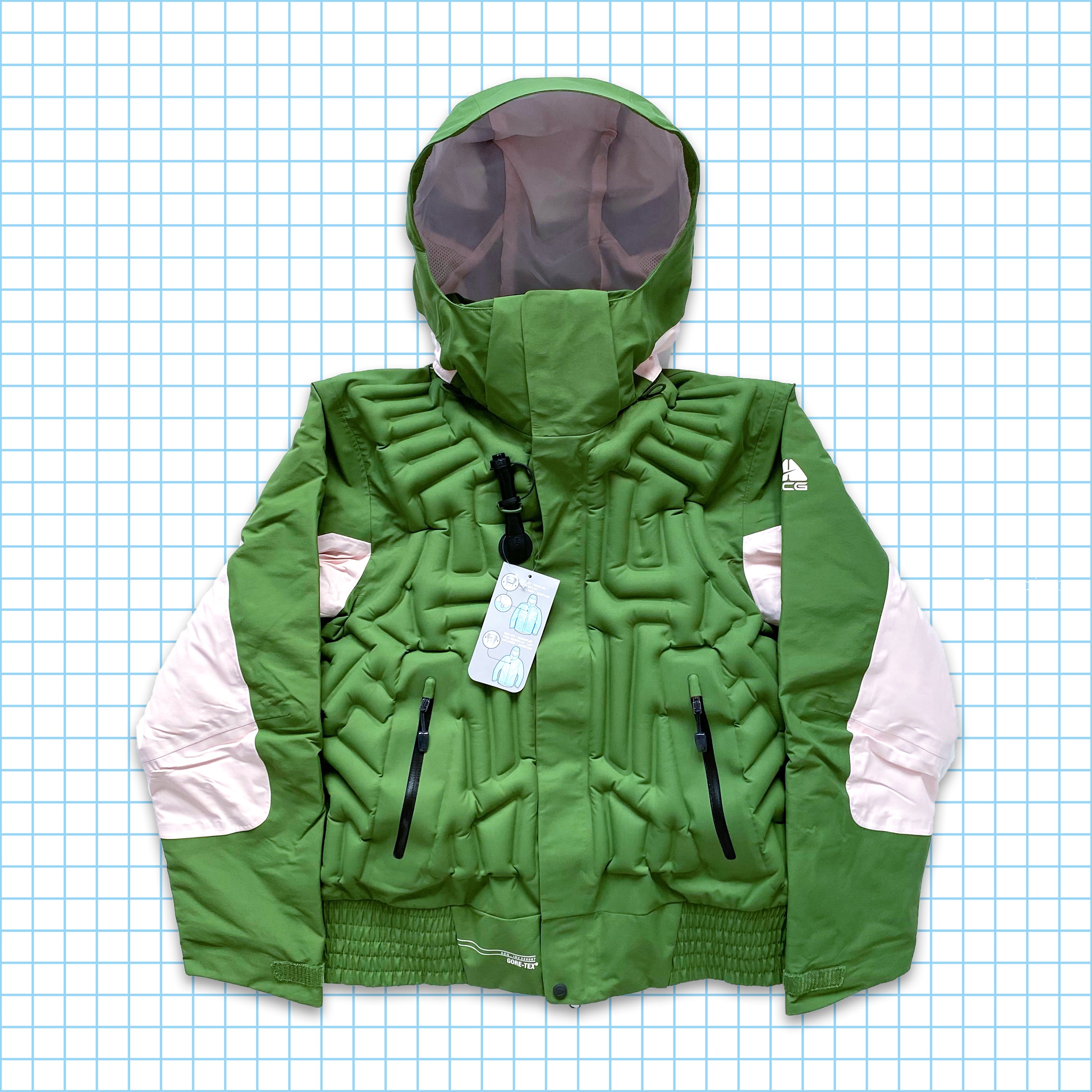Nike ACG Green Gore-tex Inflatable Jacket - Small – Holsales