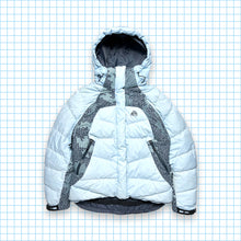 Load image into Gallery viewer, Nike ACG Baby Blue Reptile Hex Panelled Camo Puffer Jacket - Small / Medium