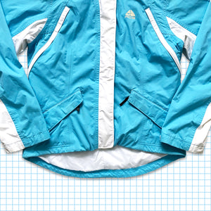 Vintage Nike ACG Aqua Blue Technical Jacket - Medium