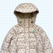 Load image into Gallery viewer, Nike ACG Abstract All Over Graphic Light Beige 550 Down Puffer Jacket - Medium