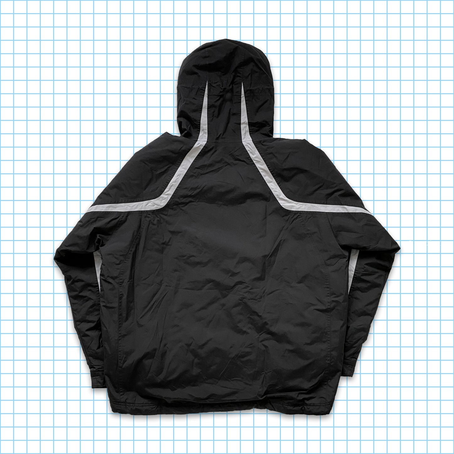 Vintage Nike ACG Stealth Black Heavy Jacket - Extra Large
