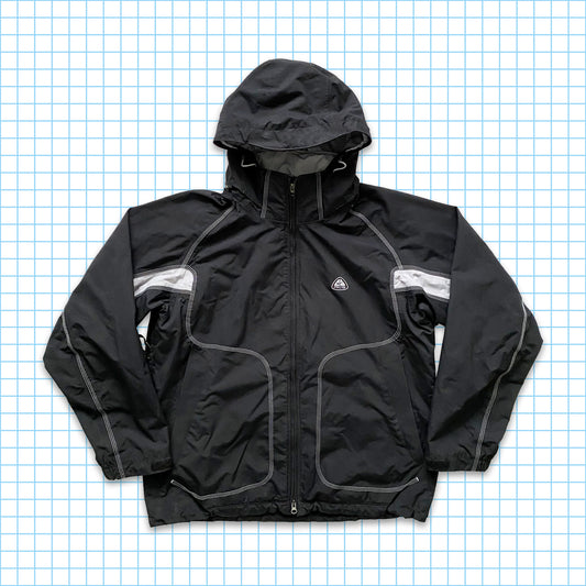vintage Nike ACG Stealth Black Lines Heavy Jacket - Grand / Extra Large