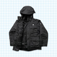 Charger l&#39;image dans la galerie, vintage Nike ACG 2in1 Stealth Black Heavy Weight Multi Pocket - Grand / Extra Grand
