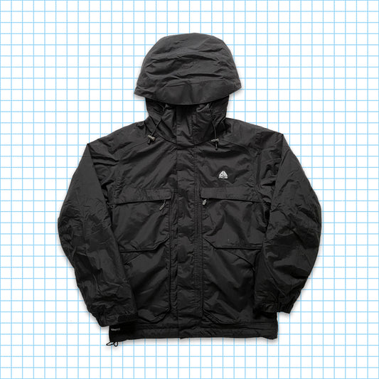 vintage Nike ACG Stealth Noir Poids Lourd Multi Poche - Moyen