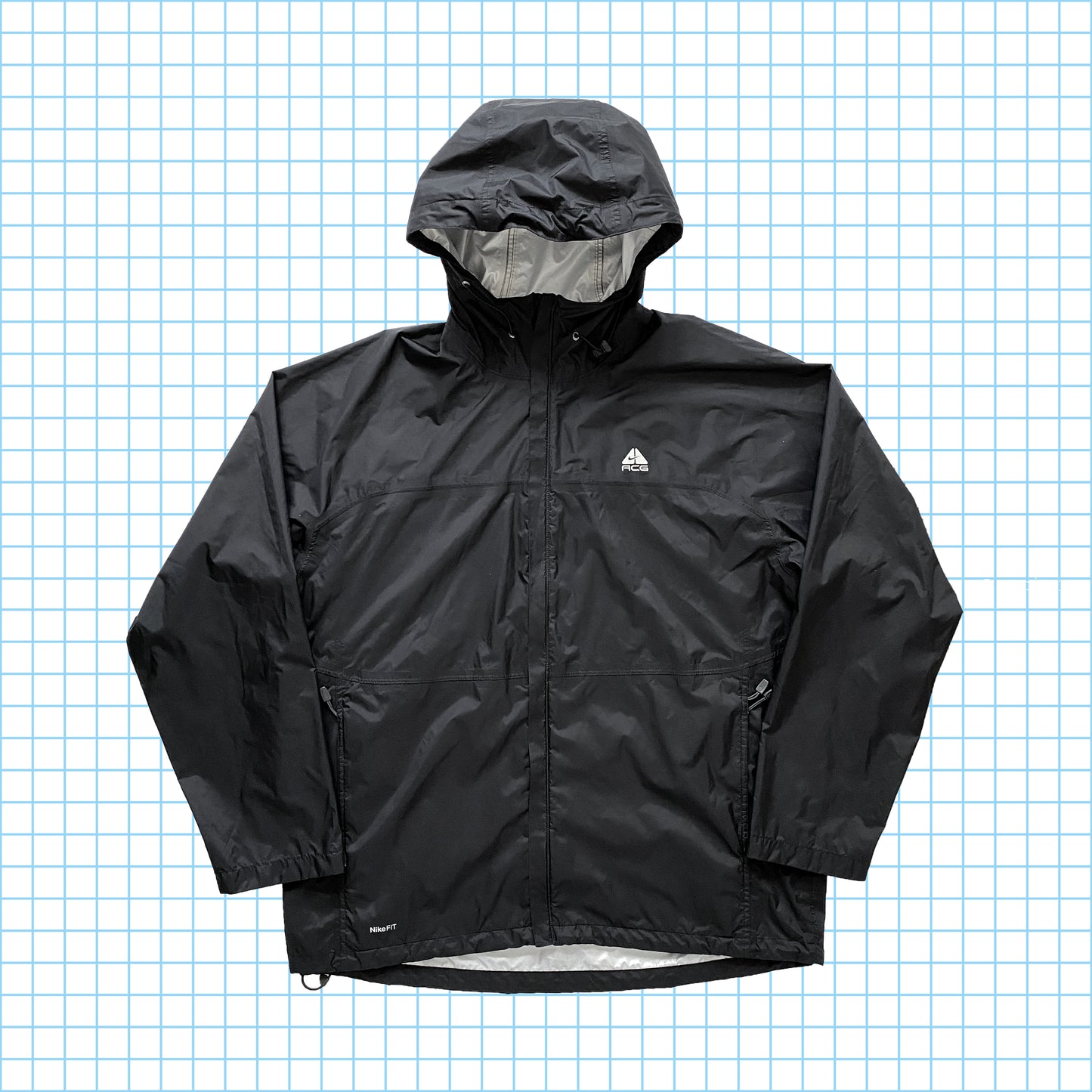 Vintage Nike ACG Stealth Black Waterproof - Extra Large / Extra Extra Large