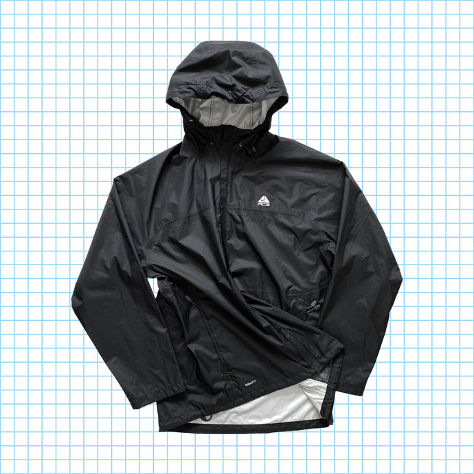 vintage Nike ACG Stealth Noir Imperméable - Extra Large / Extra Extra Large