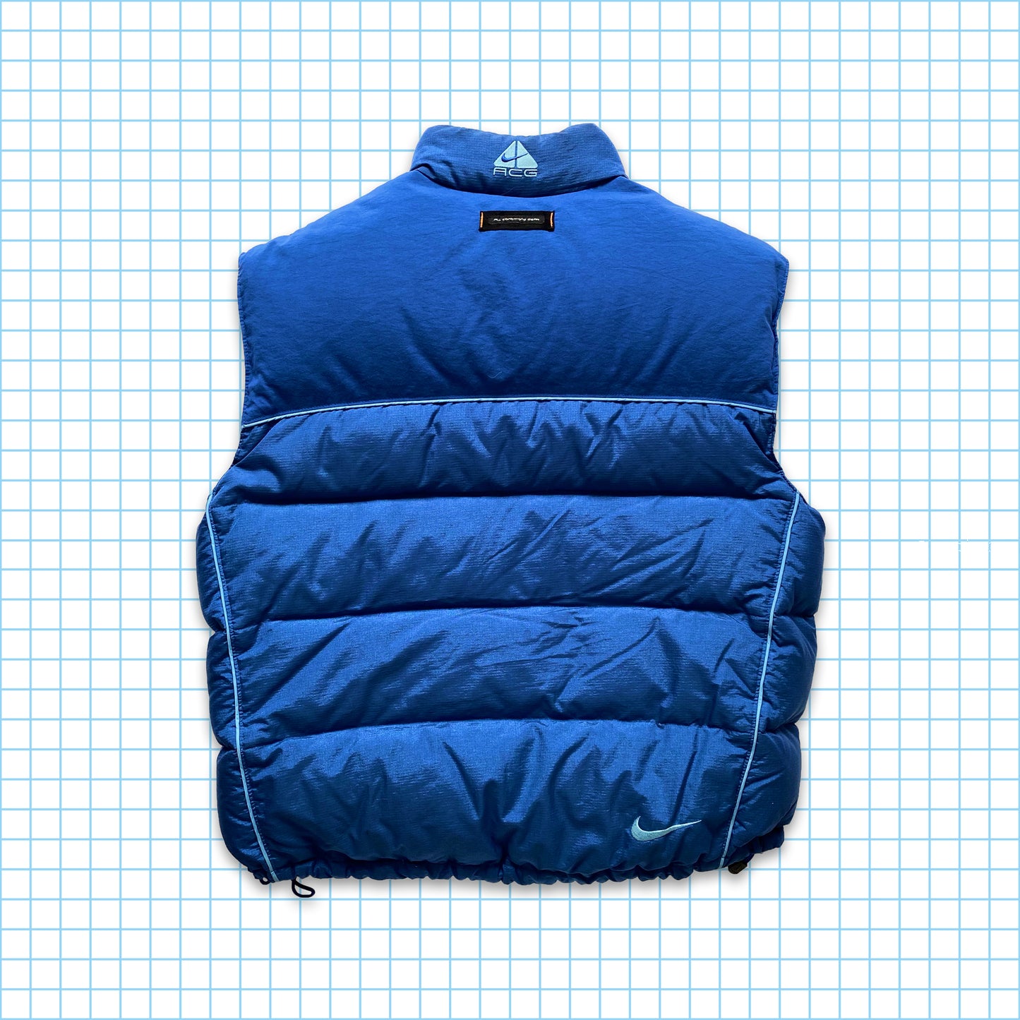 Vintage Nike ACG Padded Down Gilet - Large