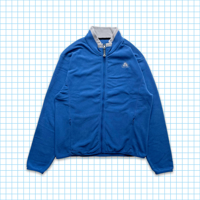 Nike ACG Royal Blue Therma-Fit Fleece Summer 03' - Medium / Large