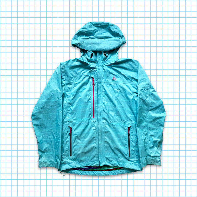 vintage Nike ACG Aqua Blue Coquille extérieure - Moyenne