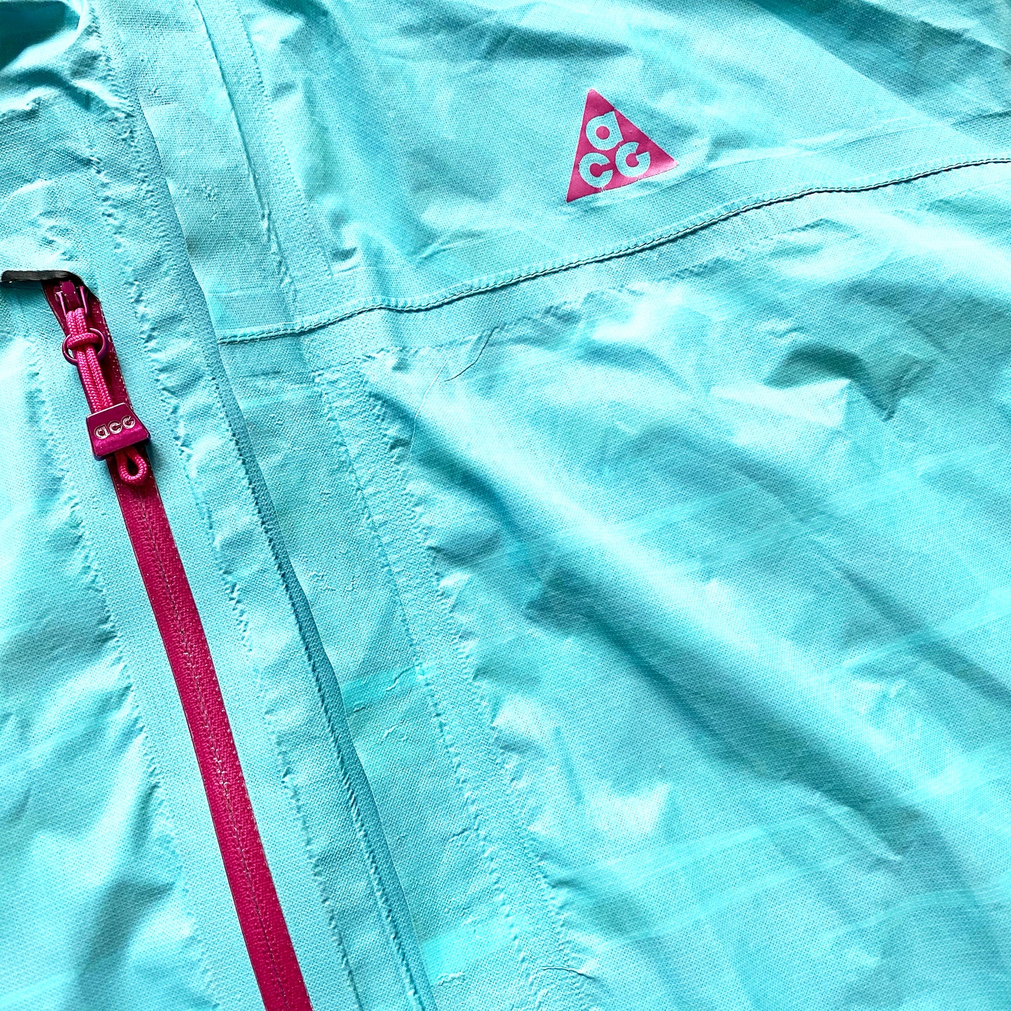 vintage Nike ACG Aqua Blue Coquille extérieure - Moyenne