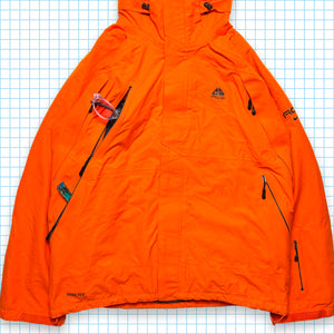 Nike ACG Fluorescent Orange Tri-Pocket Gore-Tex Jacket - Large / Extra Large