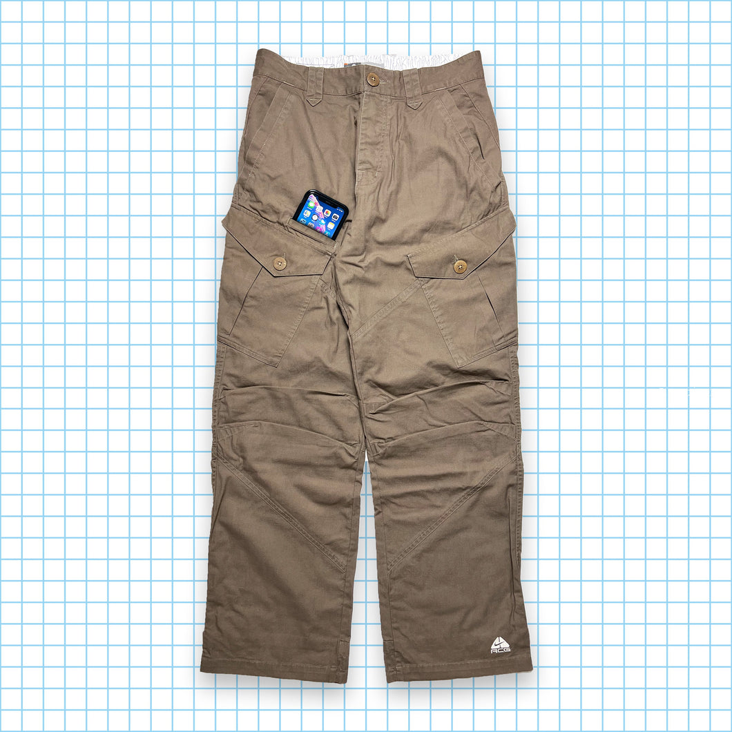 Nike ACG Multi Pocket Walnut Brown Technical Cargo Pant - Multiple Sizes