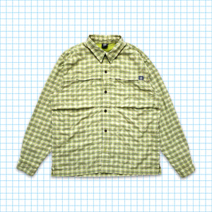 Vintage Nike ACG Checkered Flannel Shirt - Medium / Large