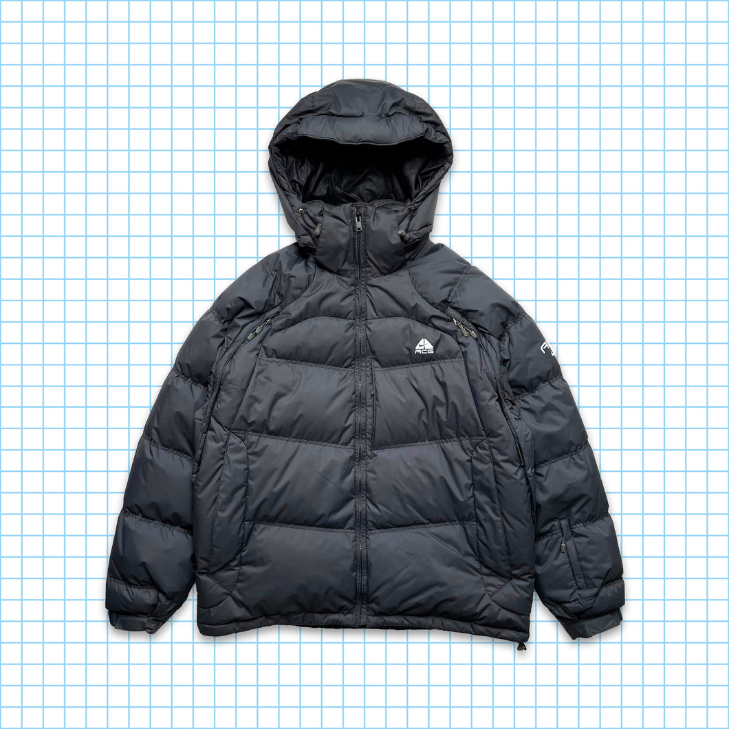 Nike ACG 550 Down Dark Grey Puffer Jacket Holiday 06’ - Extra Large / Extra Extra Large