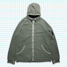 Load image into Gallery viewer, Nike ACG Green/Grey Headphone Ear Vent Zipped Hoodie - Extra Large / Extra Extra Large