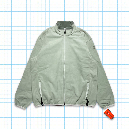 Vintage Nike ACG Light Grey Therma-Fit Fleece Summer 00' - Extra Large / Extra Extra Large