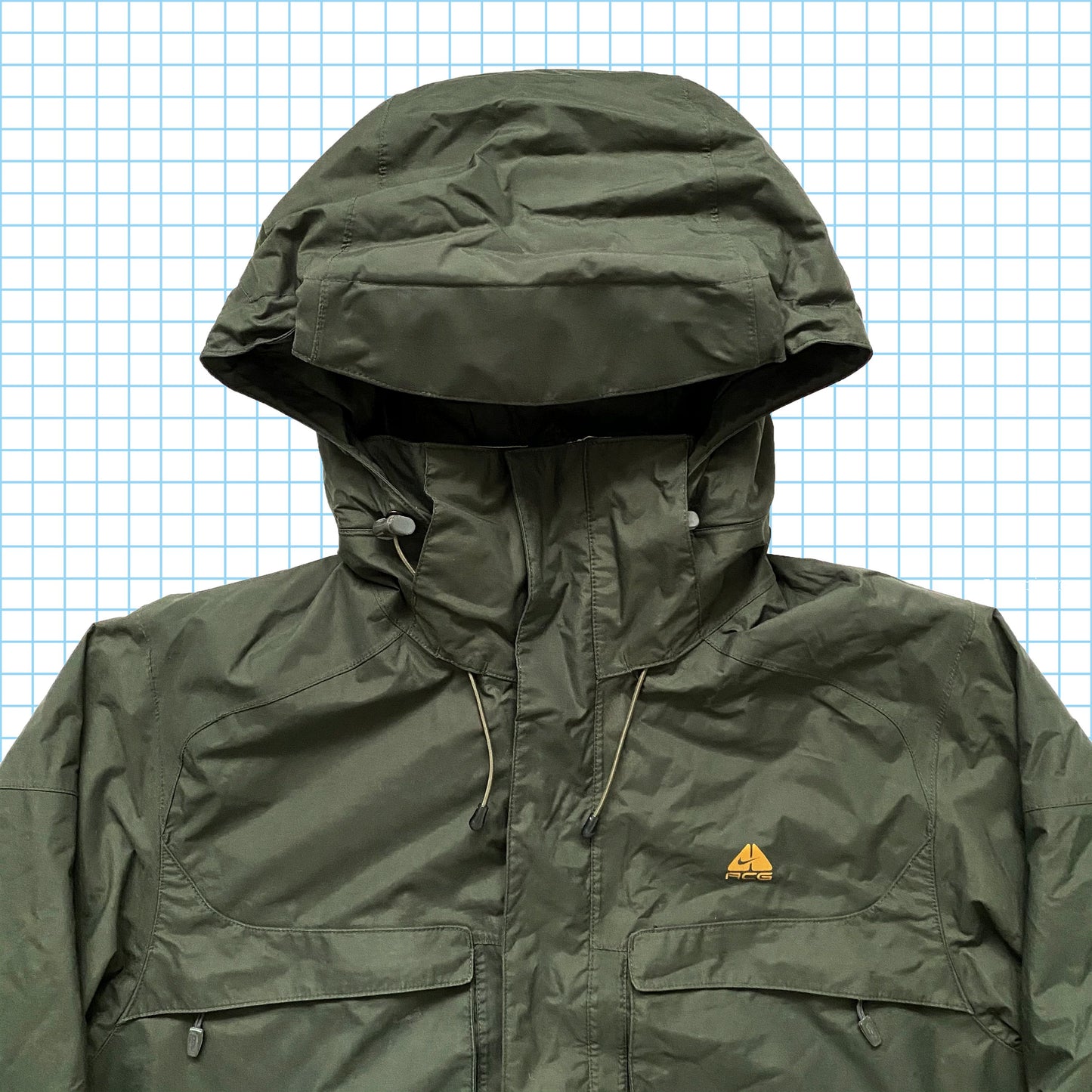 Nike ACG Forest Green Heavy Weight Padded Multi Pocket Fall 08’ - Extra Large