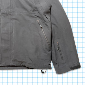 Vintage Nike ACG Tonal Gun Metal Grey Gore-Tex Padded Shell Jacket Fall 00’ - Large / Extra Large