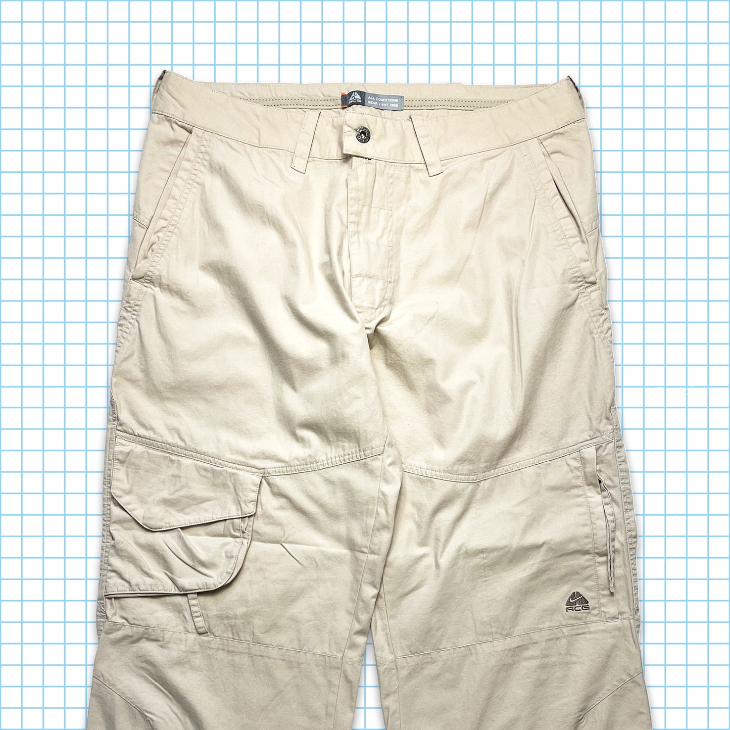 Nike ACG Black Tactical Pursuit Cargos - 36" / 38" Waist
