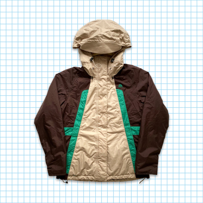 Vintage Nike ACG Triple Split Colour Panel Padded Jacket - Medium