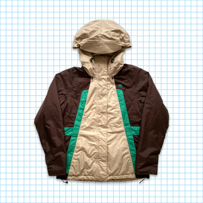 Vintage Nike ACG Triple Split Colour Panel Padded Jacket - Large