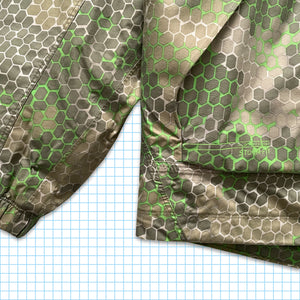 Vintage Nike ACG Reptile Print Multi Pocket Padded Jacket - Extra Large / Extra Extra Large