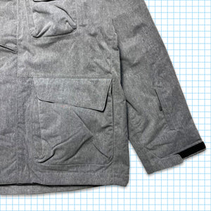 Vintage Nike ACG Brushed Grey Multi Pocket Padded Jacket - Extra Large / Extra Extra Large
