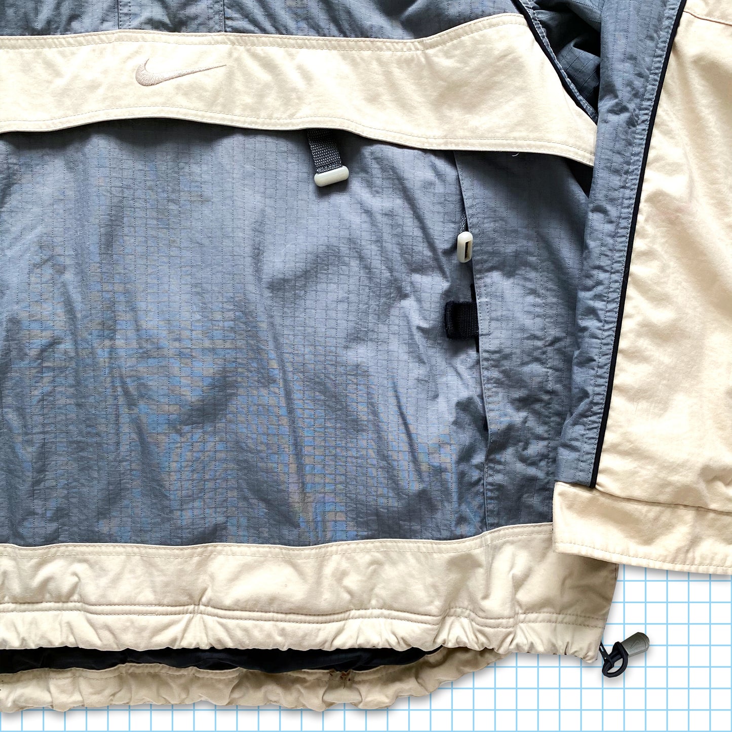 Vintage Nike ACG Heavyweight Padded Quarter Zip Pullover - Medium / Large