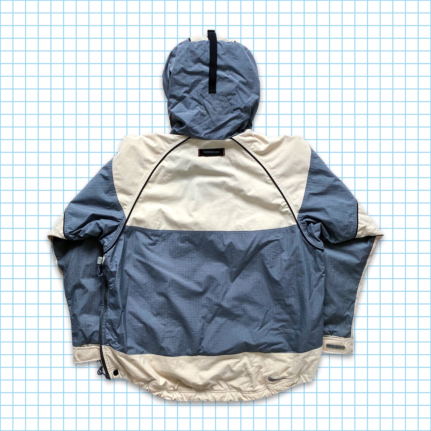 Vintage Nike ACG Heavyweight Padded Quarter Zip Pullover - Medium / Large