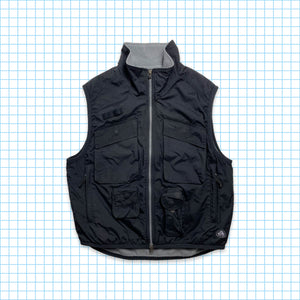 Nike ACG Storm-Clad Multi Pocket Fleece Lined Black Tactical Vest Fall 01' - Medium