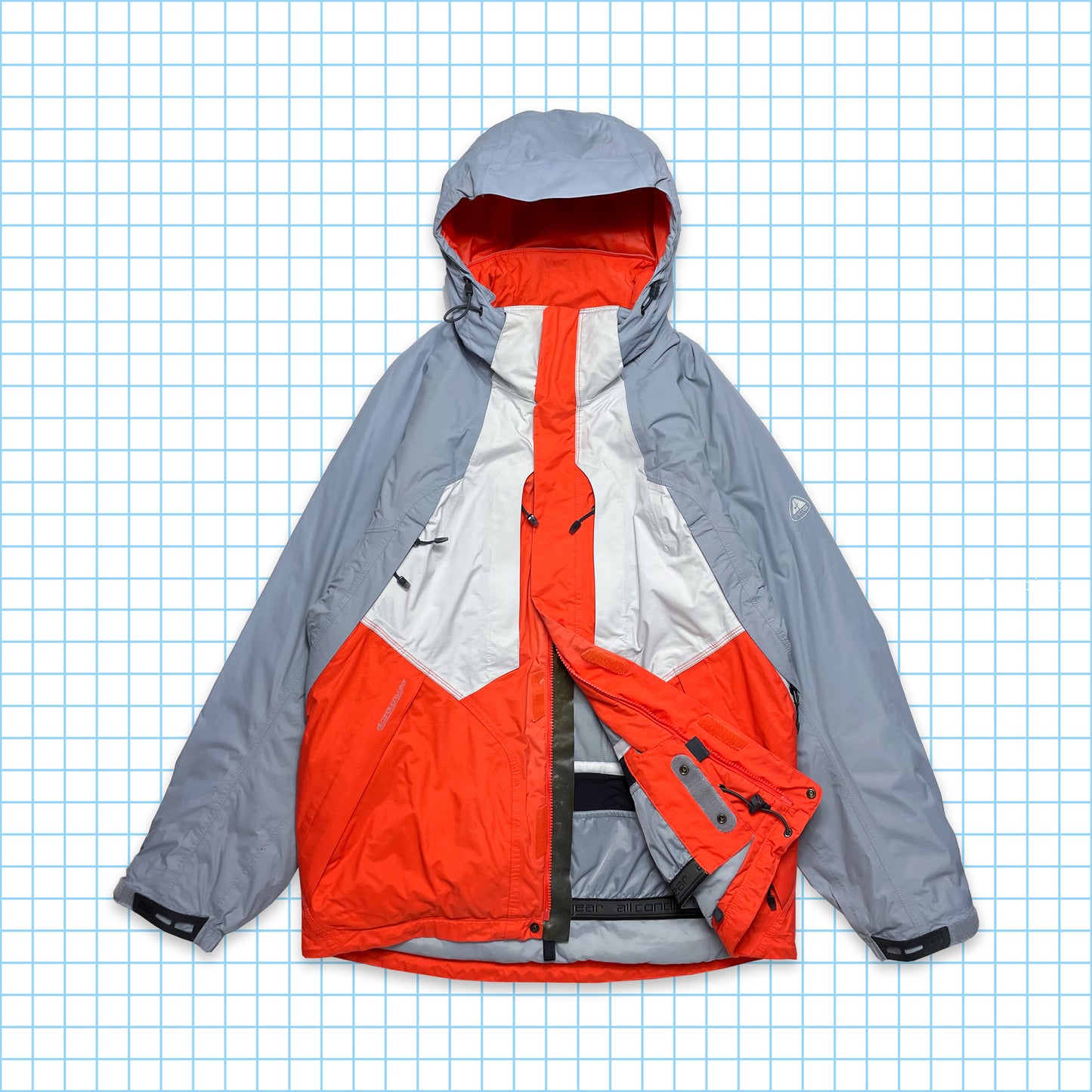 Nike ACG Panelled Stash Pocket Padded Jacket - Medium / Large