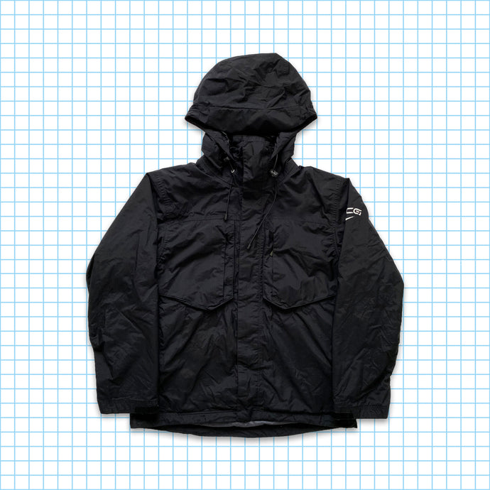 Vintage Nike ACG Stealth Black Padded Multi Pocket - Large / Extra Large