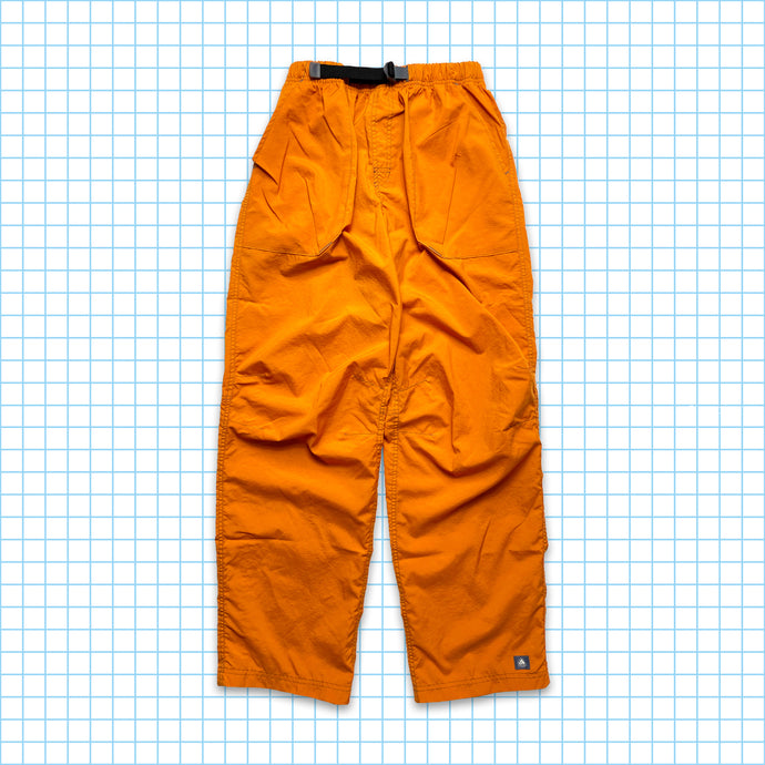 vintage Nike ACG Pantalon ceinturé orange vif - Moyen