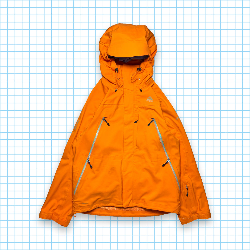 Nike ACG Bright Orange Multi Pocket Storm-FIT Recco Jacket Fall 08' - Medium / Large