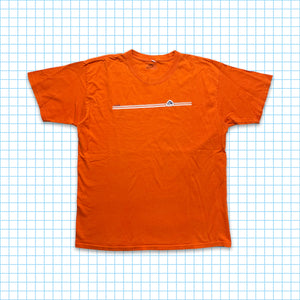 Vintage Nike ACG Bright Orange Graphic Tee - Large